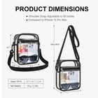 Clear Pvc Waterproof Shoulder Bag