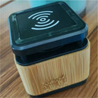 Bamboo Bluetooth Speaker Fast Wireless Charger
