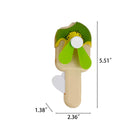Popsicle-Shaped Press Type Handheld Cooling Fan