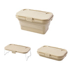 Foldable Picnic Basket with Tray Table