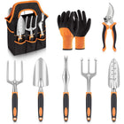 8-Piece Gardening Metal Tools Set
