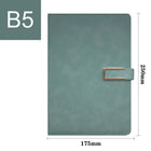 B5 Magnetic Closure Skin Feeling Notebook