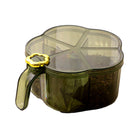 Kitchen Seasoning Storage With Spoon Salt Shaker Spice Box