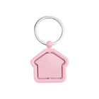 Rotatable Zinc Alloy House Keychain