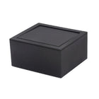 Luxury Rotating Flip Cover Jewelry Packaging Cufflink Box