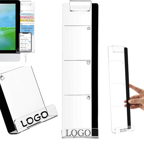 Acrylic Transparent Computer Monitor Memo Board