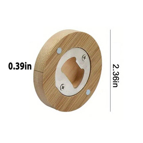 Creative Bamboo And Wood Beer Opener