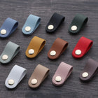 PU-Leather Reusable Data Line Cable Ties Organizer