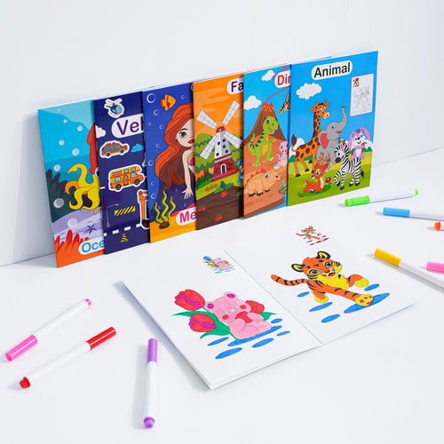 Children's Cartoon Doodle Drawing Book