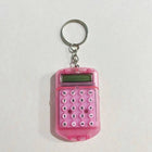 8-Digit Pocket Clamshell Electronic Calculator W/ KeyChain
