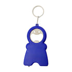 4-In-1 Keychain With Bottle Opener, Flashlight, Tape Measure