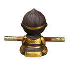 Wooden Pen With Incense Burner And Monkey Sculpture