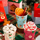 12 oz Full Color Paper Cup With Lid