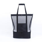 Beach Mesh Bag With Cooler - Ocean