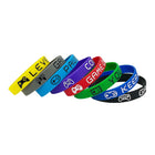 Screen Printed Silicone Bracelet Wrist Band