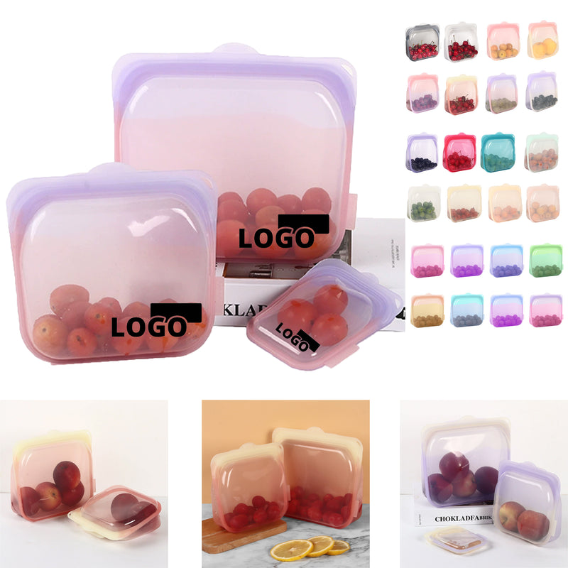Silicone Reusable Food Storage Bags