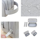 Water-Resistant Travel Makeup Bag With Hanging Hook