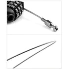 3-Stage Retractable Security Steel Cable Combination Lock