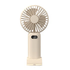 Rechargeable Phone Stand Handheld Fan