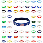 World Cup Country Silicone Wristband