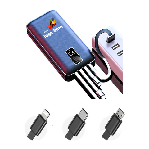 3+1 Rectangular Power Bank