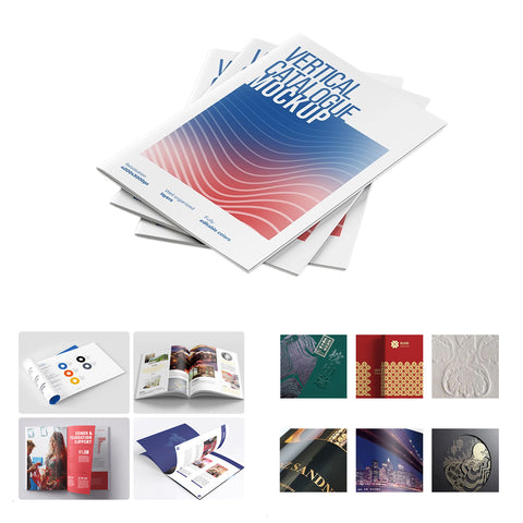 8.3" x 5.5" 24P Paper Brochures