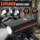 Rechargeable 2 In 1 Bicycle Light Horn