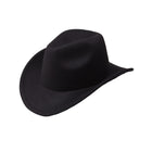 Western Cowboy Hat Curled Brim