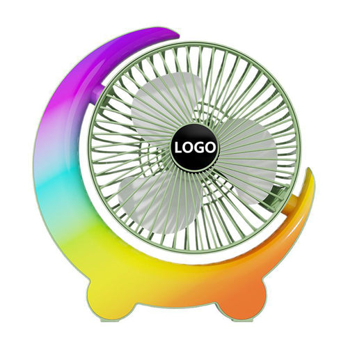 1200 Mah Colorful Moon Desktop Fan