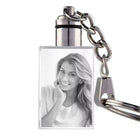 2D Crystal Custom Keychain