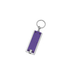 Slim Led Flashlight With Rotating Keychain