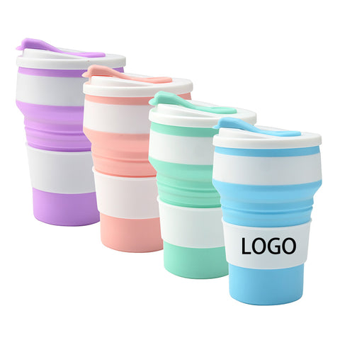 Food-Grade Silicone Collapsible Travel Cup