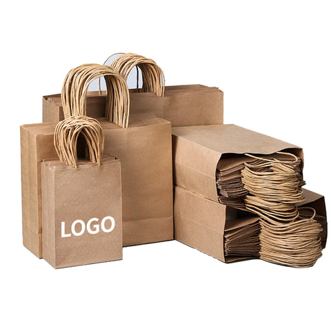 Custom Kraft Paper Bags For Takeaway & Handbag