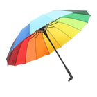 38'' Colorful Umbrella 16 Ribs With Waterproof Cover