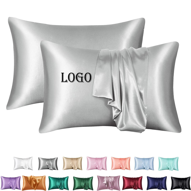 Satin Pillowcase For Hair And Skin Set Of 2