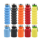 Customized 18 Oz Silicone Folding Water Cup