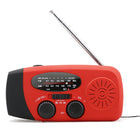 Portable NOAA Solar Hand Crank Radio w/Flashlight