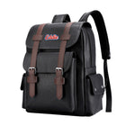 PU Leather Travel Laptop Backpack