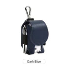 Portable Waist-Hung PU Leather Golf Ball Pouch