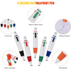 5 In 1 Retractable Shuttle Pens With Neck Lanyard