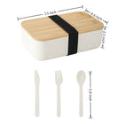 Lunch Box With Bamboo Lid