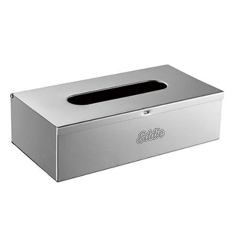 Desktop Stainless Steel Square Tissue Holder