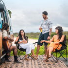 Outdoor Portable Folding Camping Chair With Carrying Bag