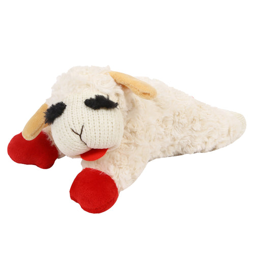 Dog Squeak Stuffed Toy Lamb Sheep Machine Washable