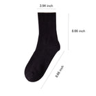 Mid-calf Length Casual Crew Socks