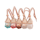 Car Hanging Air Freshener Diffuser Diamond Empty Bottle