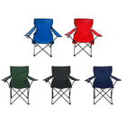Folding Chair with Cup Holders & Carry Bag, Holds 280lbs