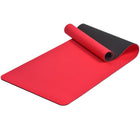 Tpe Two-Tone Yoga Mat With Carrying Strap