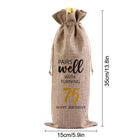 Drawstring Wine Bags