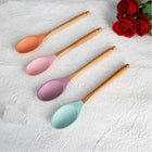 Wooden Handle Silicone Spoon